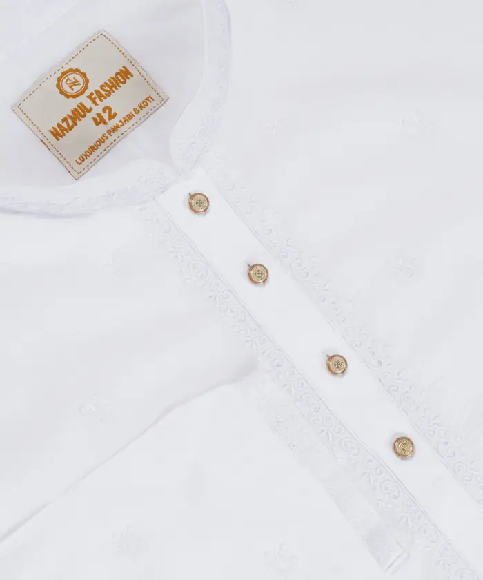 Full Body White Embroidery – 116 - Image 2