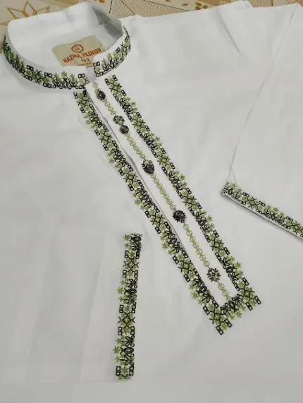 Green Embroidery - 221