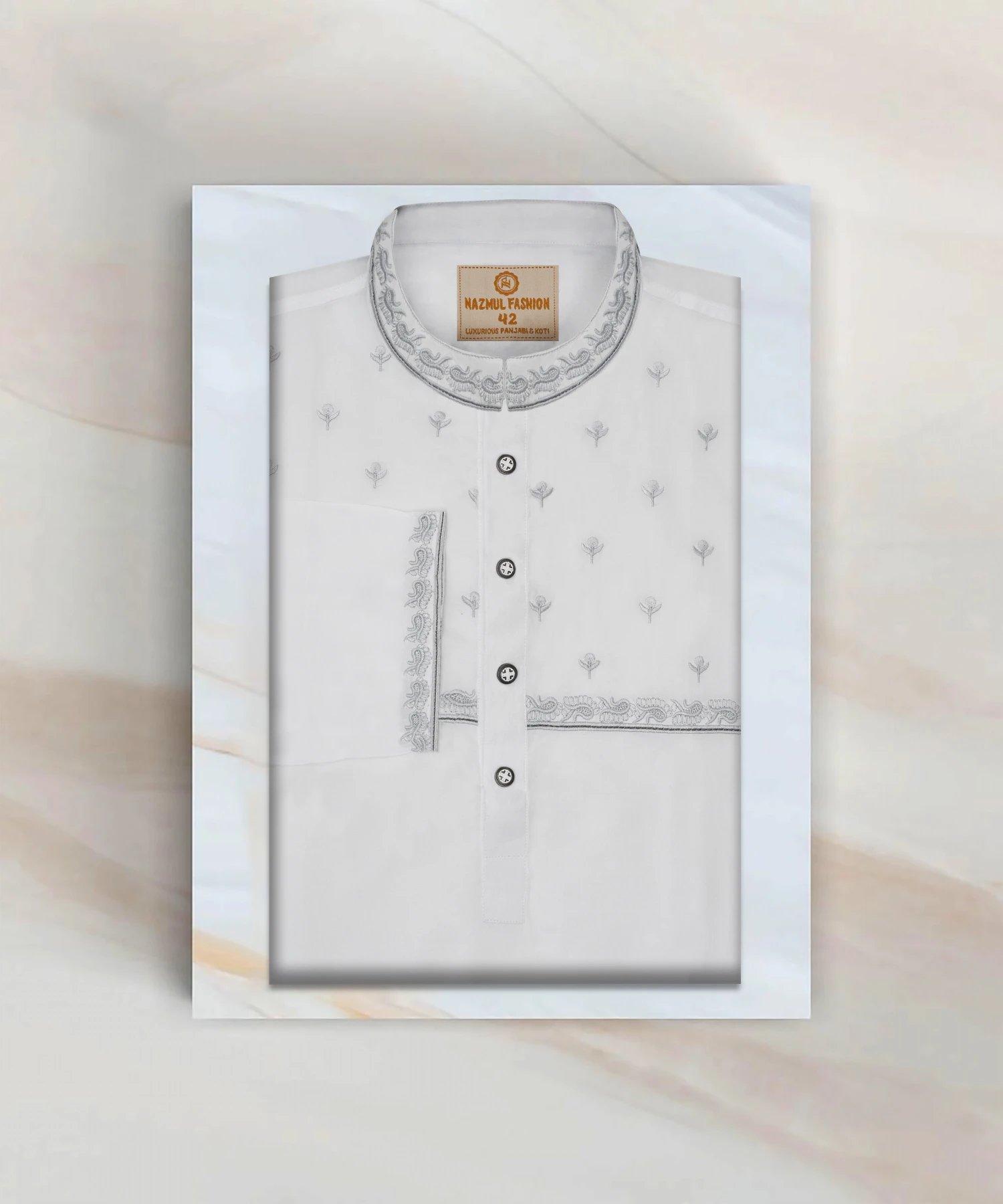 28 B Half Body Embroidery - 118 - Image 1